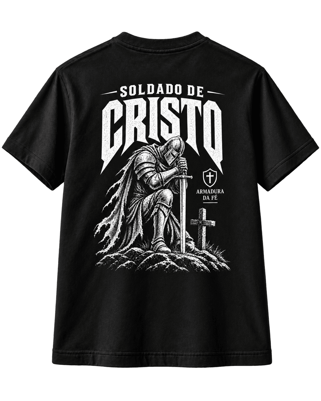 Camiseta SALDADO DE CRISTO — Preto